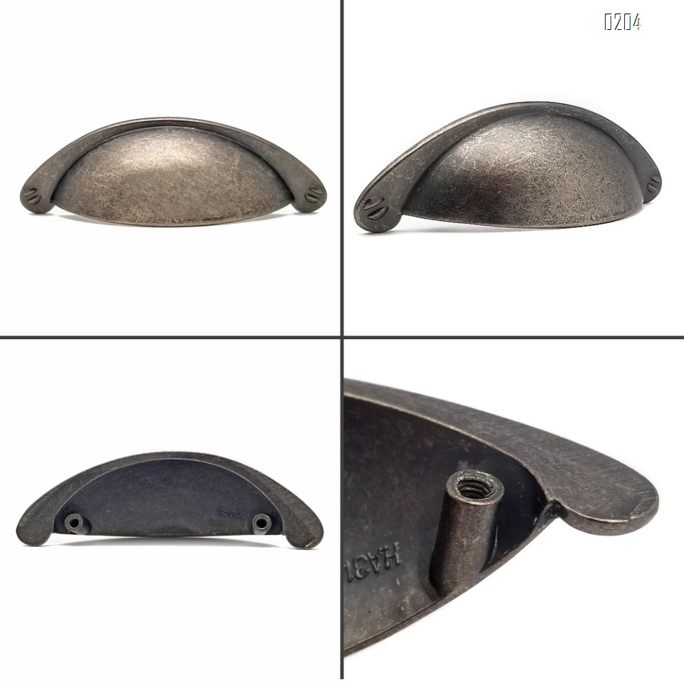 6 Pack Zinc Alloy Vintage Farmhouse Drawer Pulls Modern Kitchen