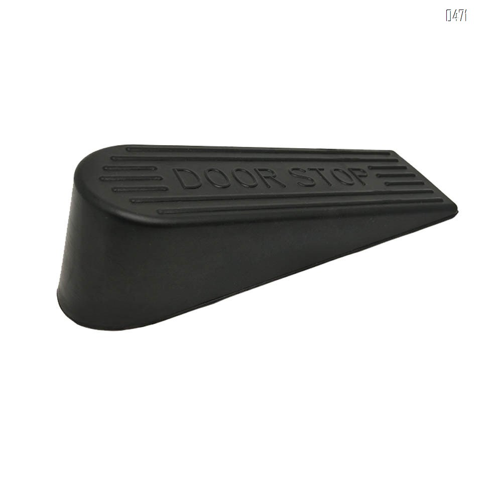 Classic rubber door stop strong and durable child safety door stop wedge