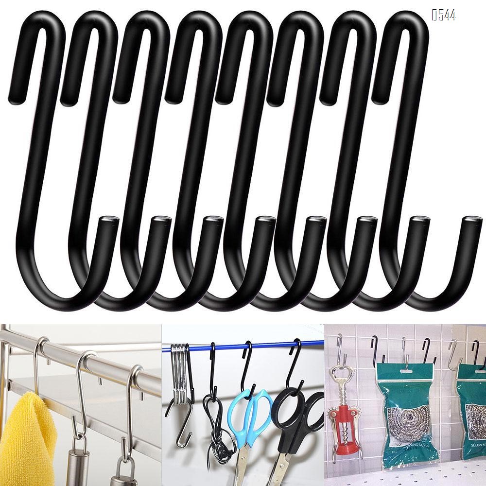 Heavy Duty S Hooks Pan Pot Holder Rack Hooks Hanging Hangers S Shaped