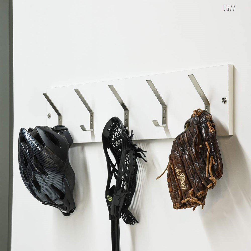 Heavy Duty Coat Hook Brushed Stainless Steel